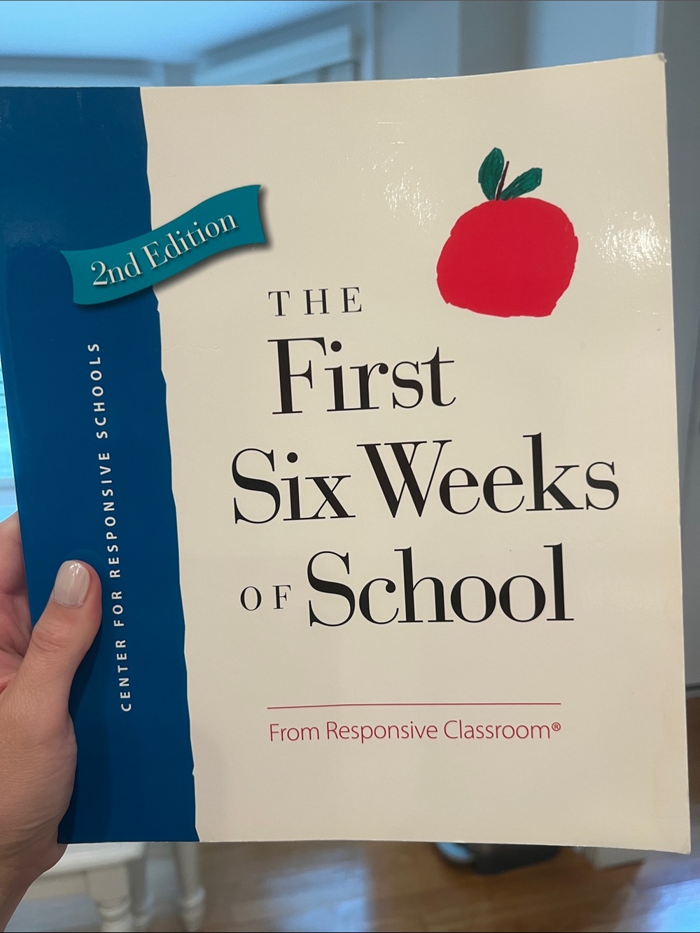 The first six weeks of school book